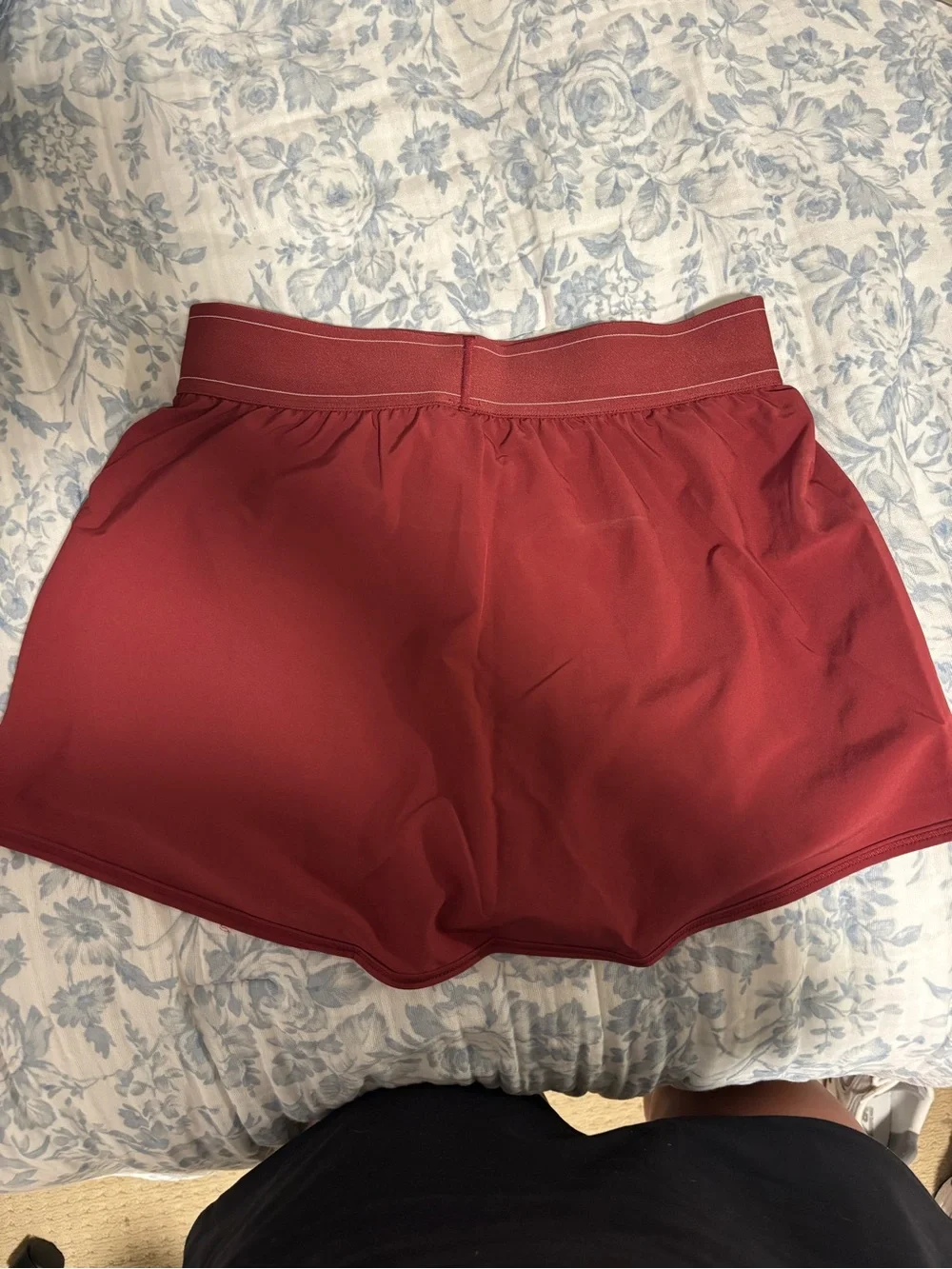 ALO Yoga Women's Athletic Skort in Deep Red